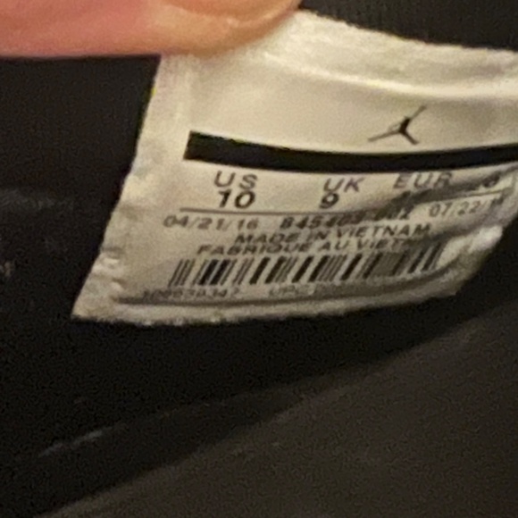 Nike Mens JORDAN TRAINER 1 LOW, BLACK/BLACK-ANTHRACITE, 10 - Picture 15 of 16